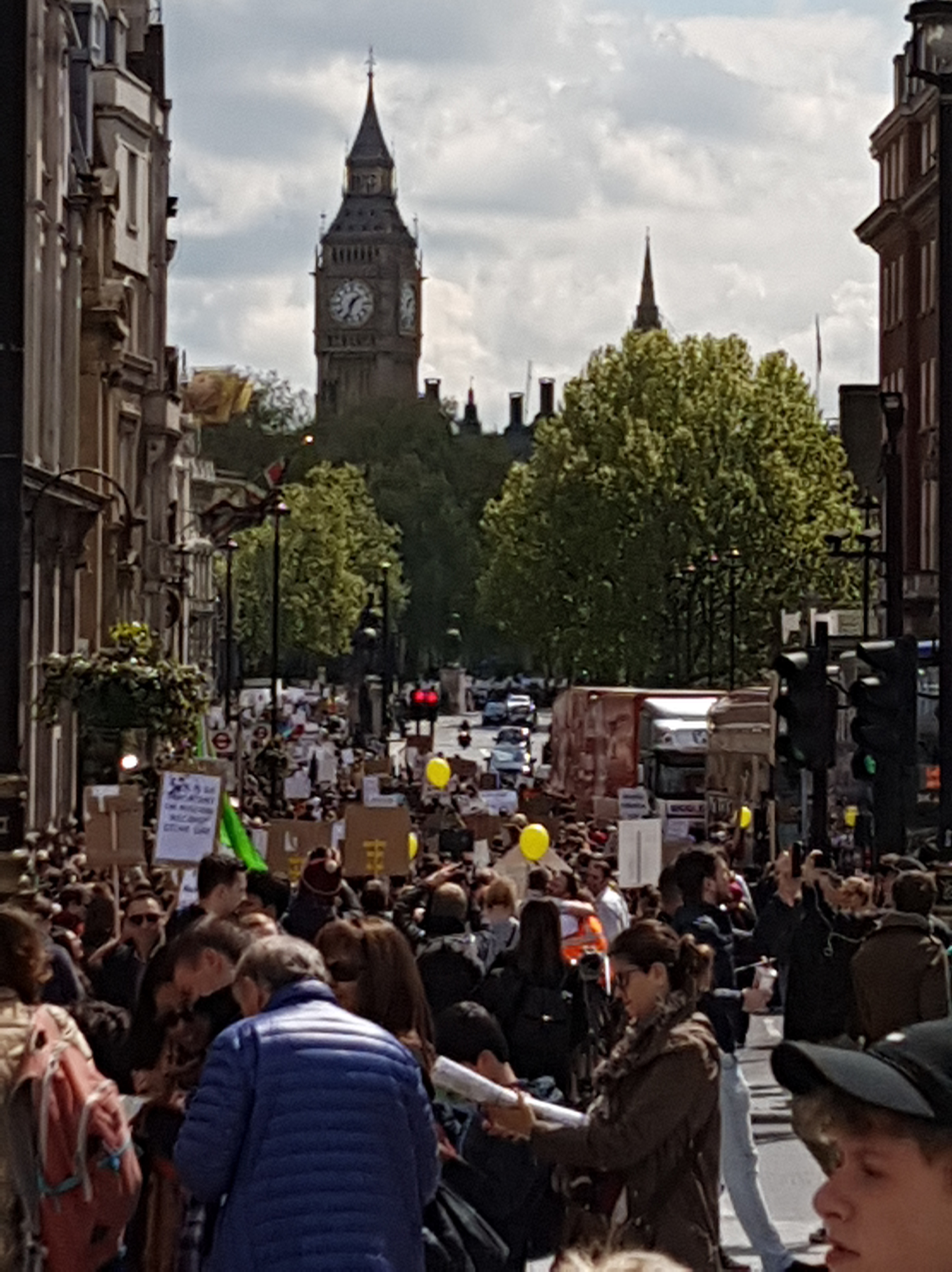 UK: London hosted an estimated 10,000 people on the march, with several thousands attending a rally in Parliament Square.  
