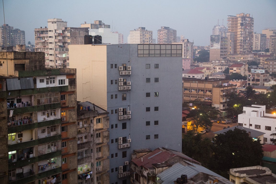 Despite the property boom, most people in the city centre live in overcrowded and rundown apartment blocks
