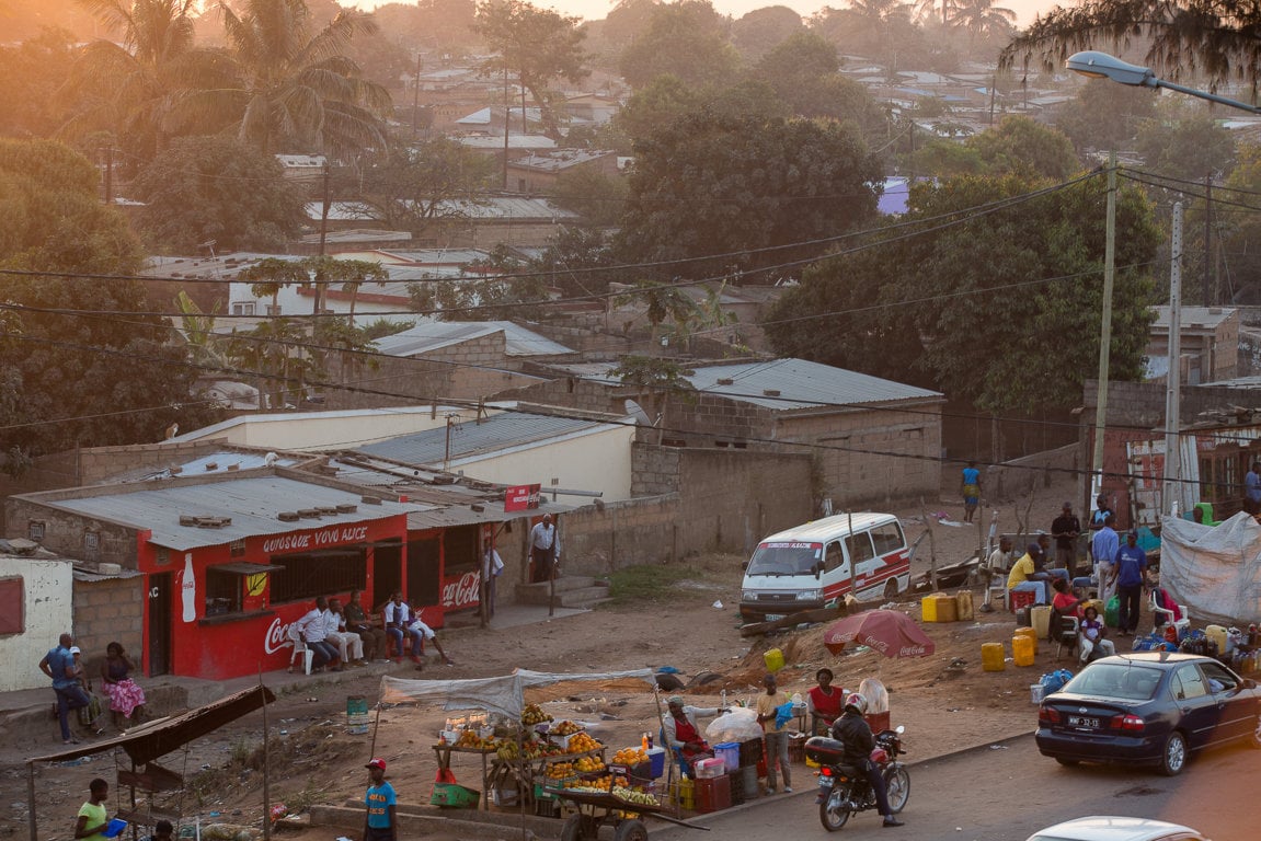 Three-quarters of the city&rsquo;s inhabitants live in informal settlements around the periphery, such as here in Hulene district

