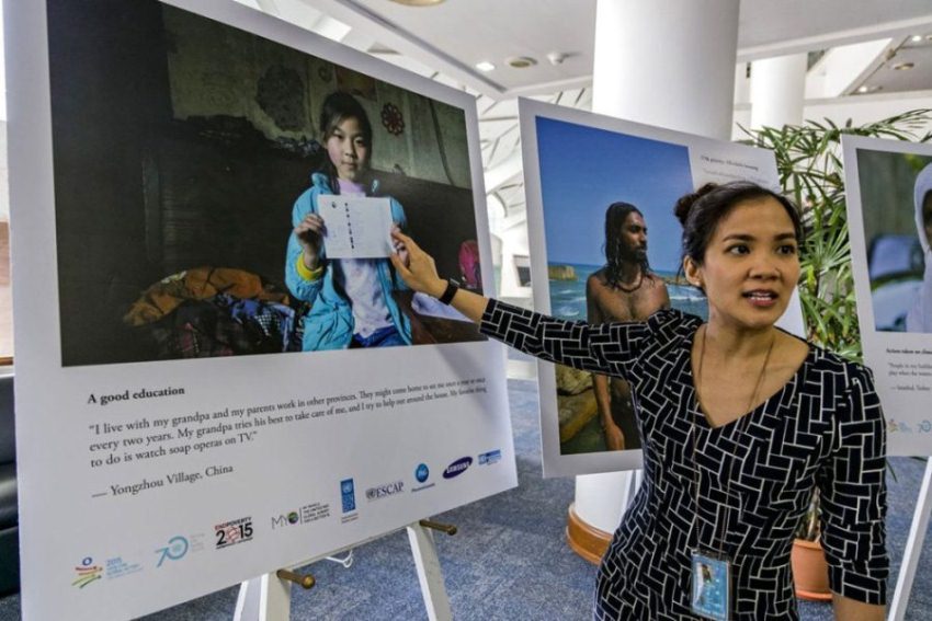 More than 80 per cent of the voters responded through face-to-face polls (as did the girl pictured in the poster). This way, even people with no access to the internet were able to participate.
