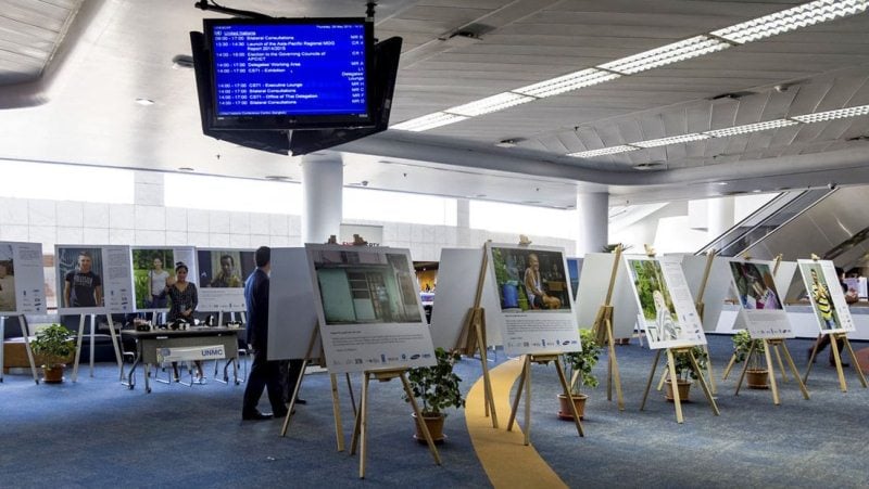 A dedicated area hosts a gallery of Humans of My World photos, featuring stories collected from the survey&rsquo;s participants around the world. 
