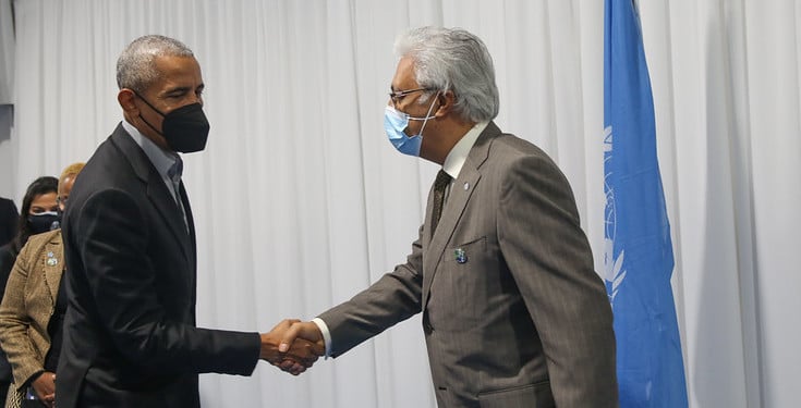 Obama at COP26