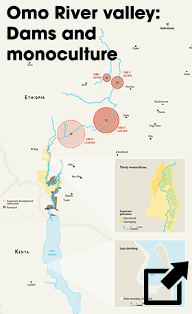 Ethiopia Map small