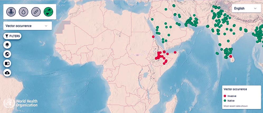 Anopheles - Map - Body