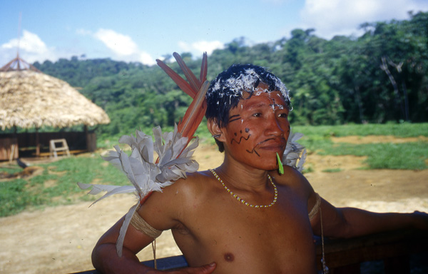 Yanomami-Haeuptling by de Yanomami-Hilfe e.V.